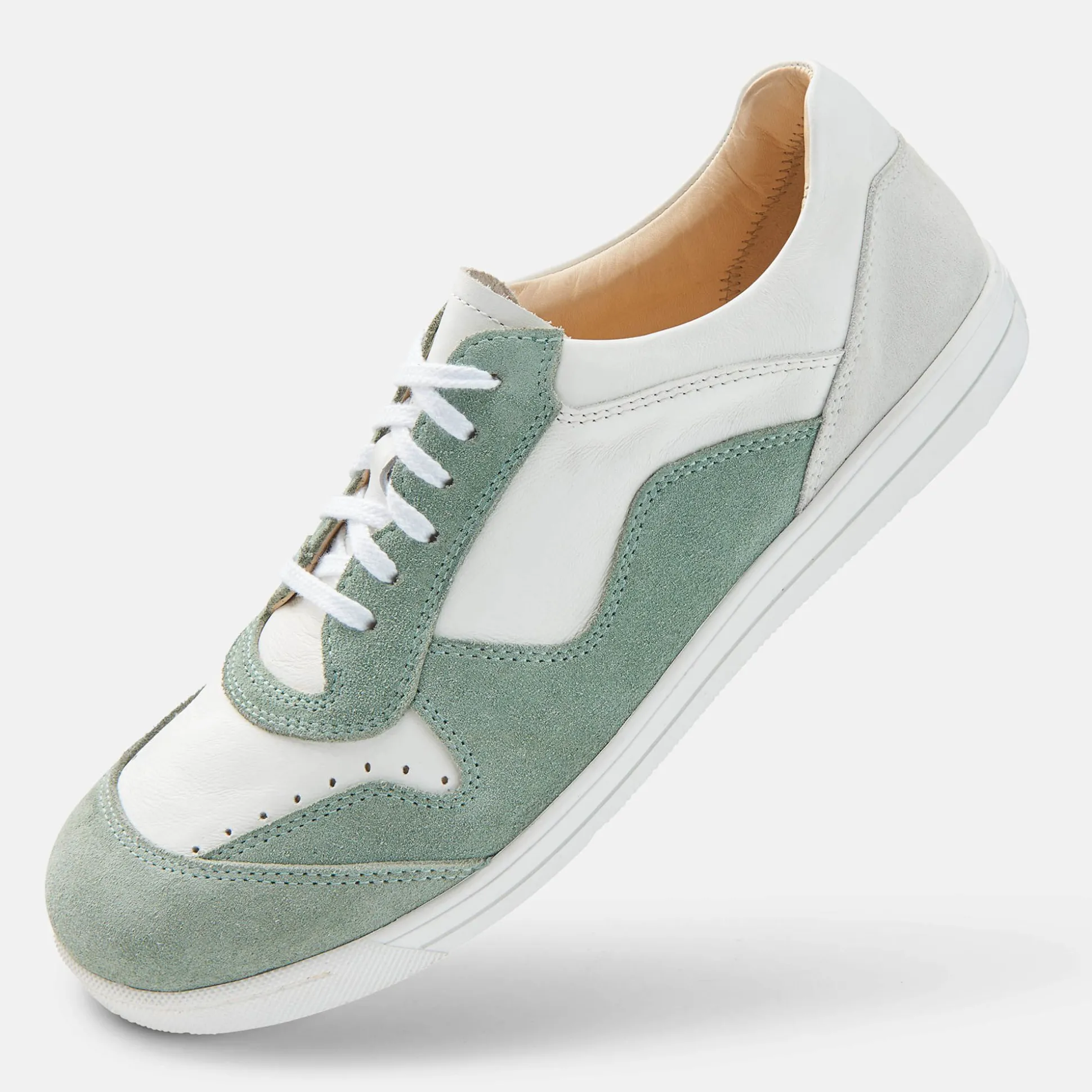 Lace-ups | Sneaker*BÄR shoes Alea white/mint