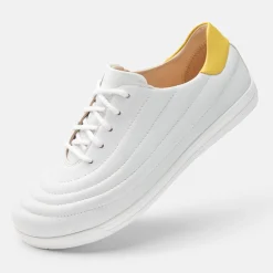 Sneaker | Lace-ups*BÄR shoes Harper weiß/zitrone