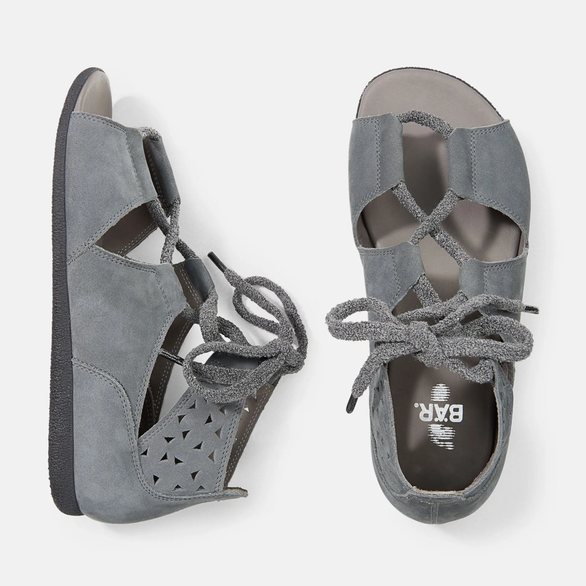 Sandals*BÄR shoes Jacky darkgrey