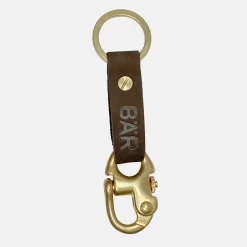 Leather Accessories*BÄR shoes Keychain BÄR espresso