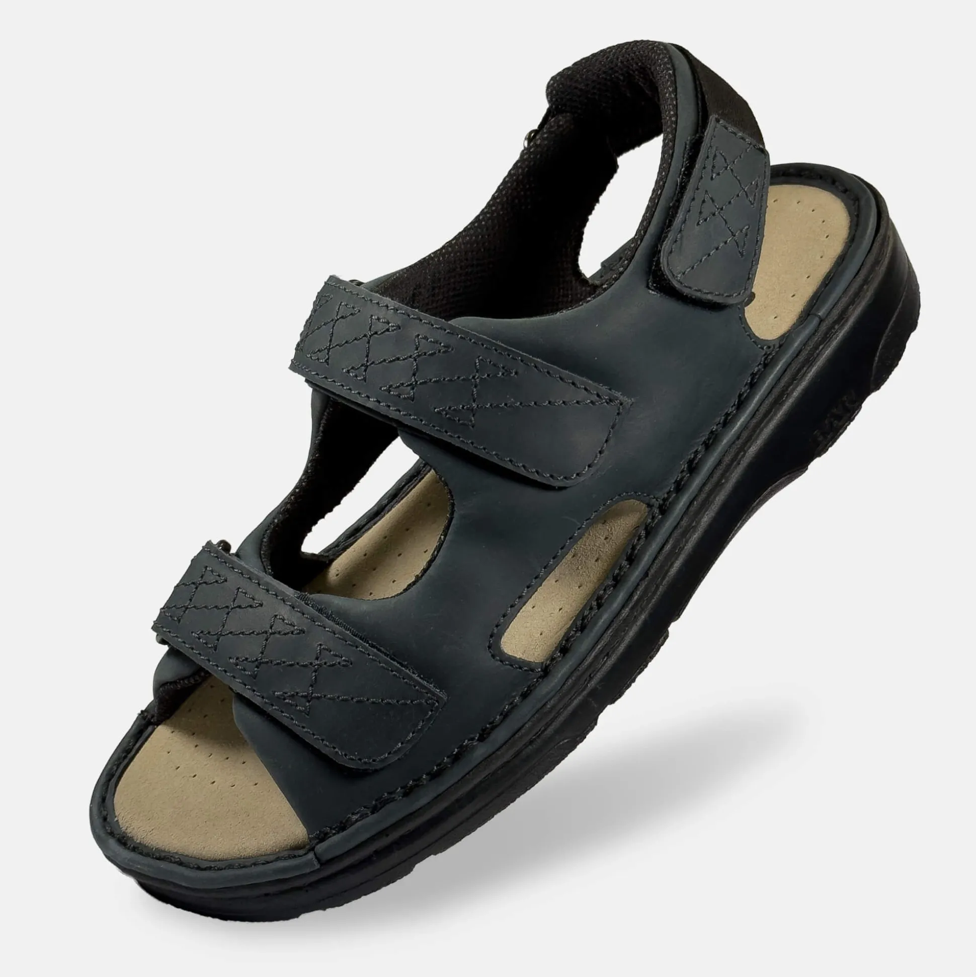 Sandals*BÄR shoes Tina darkblue