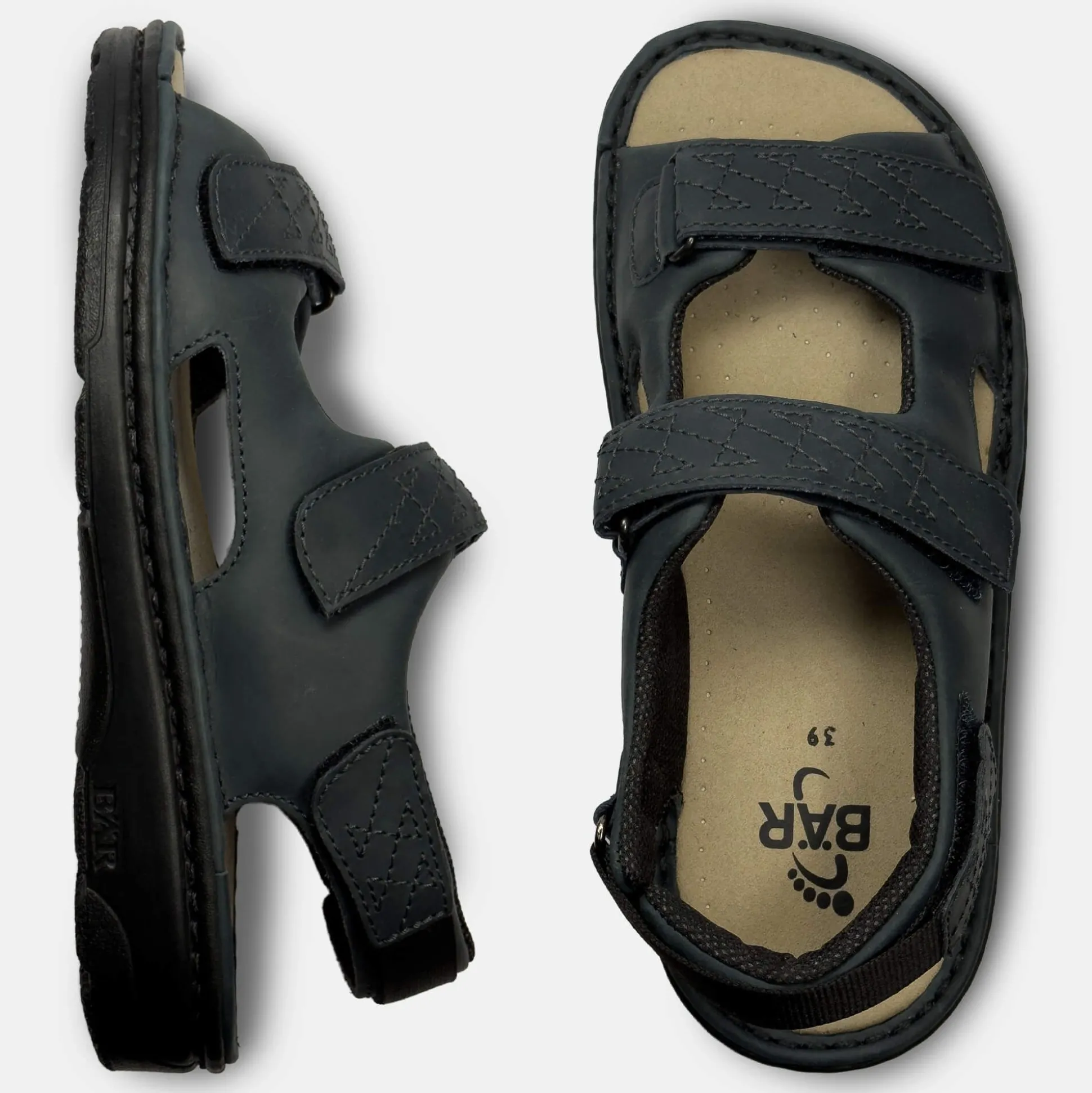 Sandals*BÄR shoes Tina darkblue